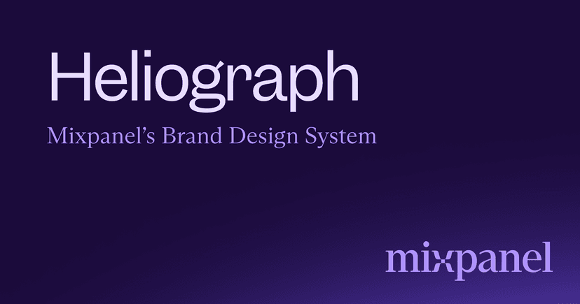 Mixpanel Design