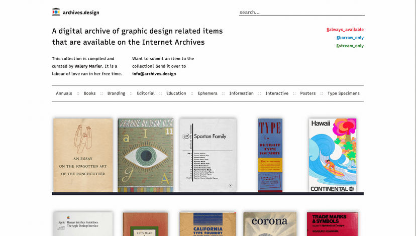 archives.design