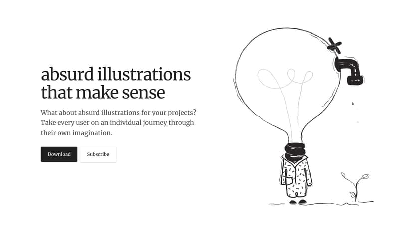 Absurd Design - Free Surrealist Illustrations and Vector Art