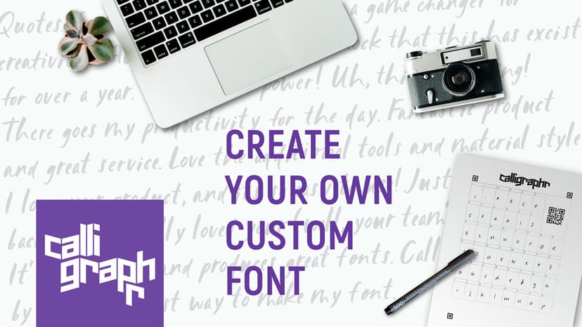 Calligraphr - Create your own fonts.